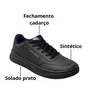 Tênis West Coast Masculino Black Cadarço 