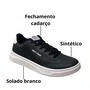 Tênis West Coast Masculino Black Cadarço 