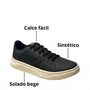 Tênis West Coast Masculino Black Calce Fácil 