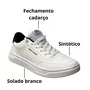 Tênis West Coast Masculino White Cadarço 