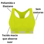 Top Puma Sem Costura Verde Neon